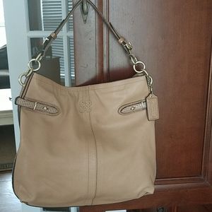 Coach leather handbag